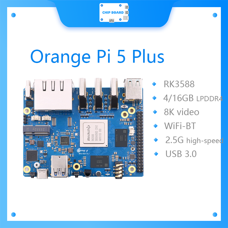 Orange Pi 5 Plus 16Gb - Orange Pi 5 Plus, Computadora de