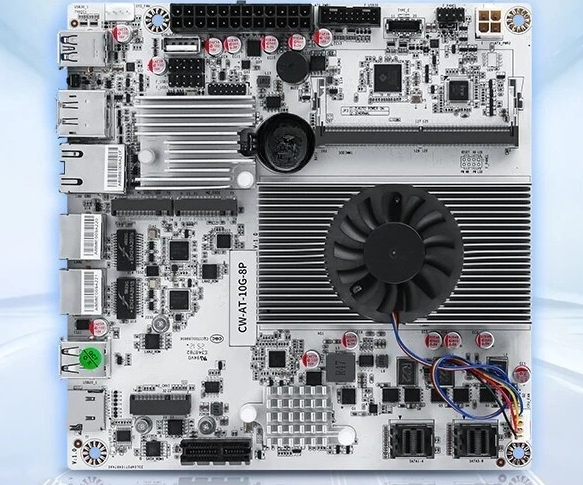 RAM DDR5, Dual M.2 NVMe, Ether - Nas Motherboard 8 Sata Mini Itx reseña y precio