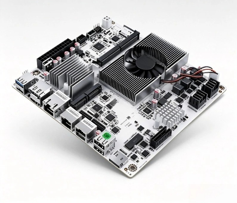 RAM DDR5, Dual M.2 NVMe, Ether - Nas Motherboard 8 Sata Mini Itx reseña y precio